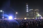 Beginilah Lautan Manusia Saat Imlek di Hong Kong