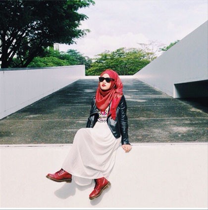Boot Dr Martens Hijab Style Boot Dr Martens Hijab Style How To Style Doc Marten Platforms Teen Vogue