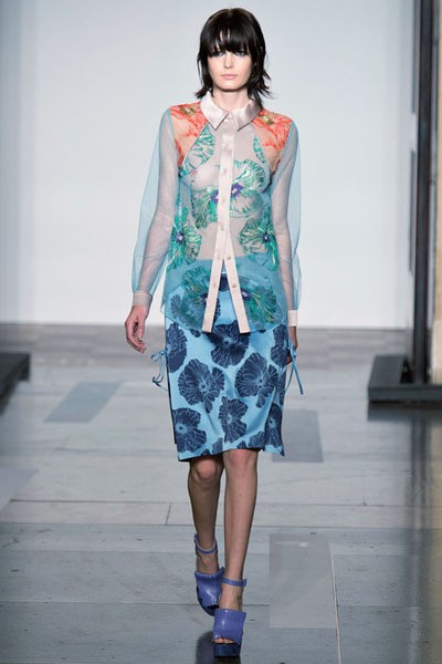 Jonathan Saunders, Spring/Summer 2014. London Fashion Week 2014. [Photo by Samir Hussein/Getty Images]