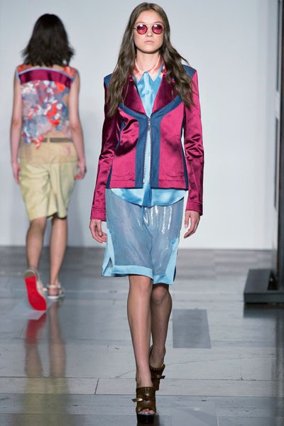 Jonathan Saunders, Spring/Summer 2014. London Fashion Week 2014. [Photo by Samir Hussein/Getty Images]