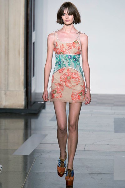 Jonathan Saunders, Spring/Summer 2014. London Fashion Week 2014. [Photo by Samir Hussein/Getty Images]