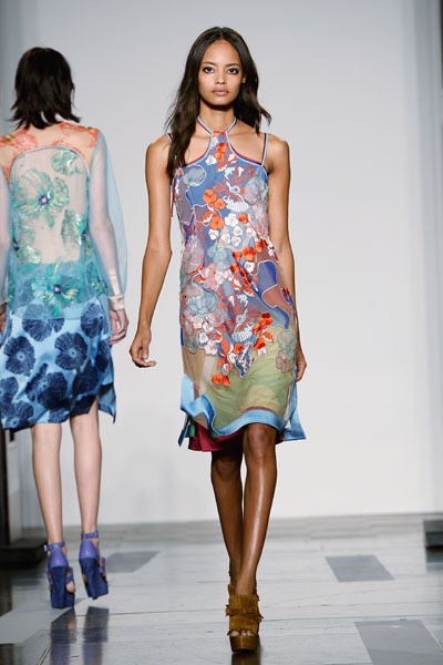 Jonathan Saunders, Spring/Summer 2014. London Fashion Week 2014. [Photo by Samir Hussein/Getty Images]