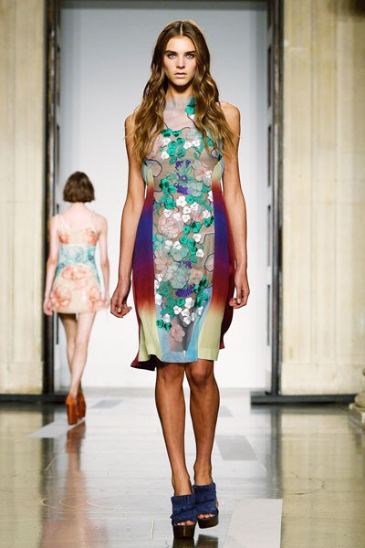 Jonathan Saunders, Spring/Summer 2014. London Fashion Week 2014. [Photo by Samir Hussein/Getty Images]