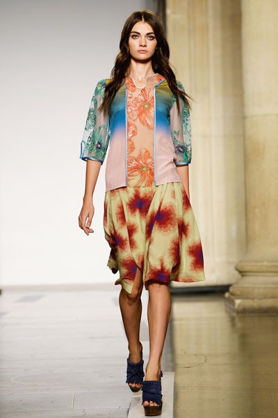 Jonathan Saunders, Spring/Summer 2014. London Fashion Week 2014. [Photo by Samir Hussein/Getty Images]