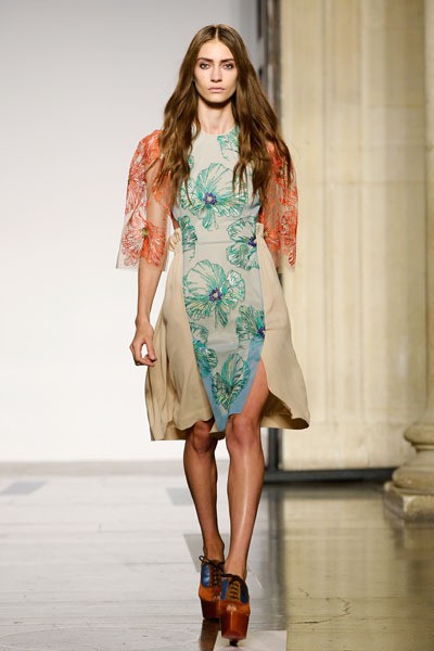 Jonathan Saunders, Spring/Summer 2014. London Fashion Week 2014. [Photo by Samir Hussein/Getty Images]