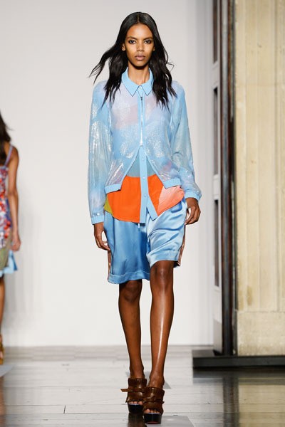 Jonathan Saunders, Spring/Summer 2014. London Fashion Week 2014. [Photo by Samir Hussein/Getty Images]