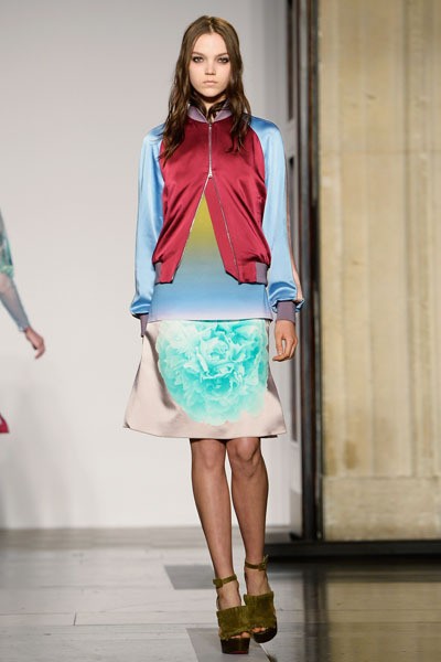 Jonathan Saunders, Spring/Summer 2014. London Fashion Week 2014. [Photo by Samir Hussein/Getty Images]