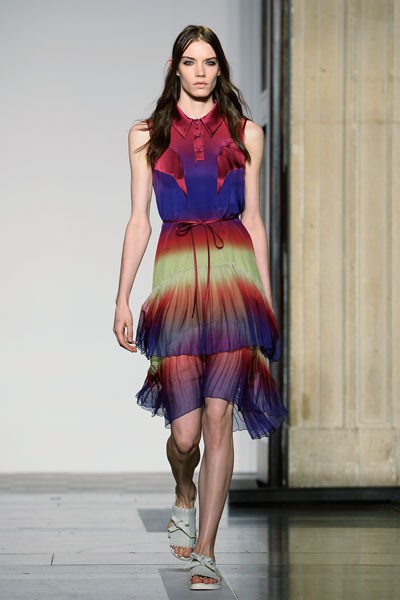 Jonathan Saunders, Spring/Summer 2014. London Fashion Week 2014. [Photo by Samir Hussein/Getty Images]