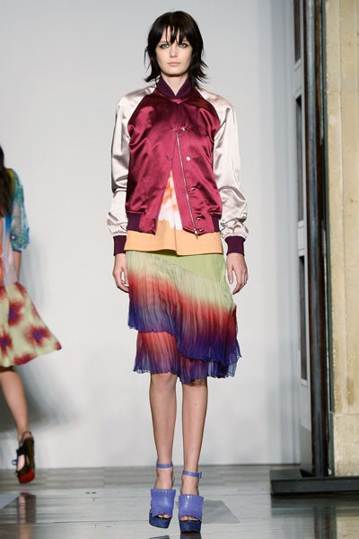 Jonathan Saunders, Spring/Summer 2014. London Fashion Week 2014. [Photo by Samir Hussein/Getty Images]