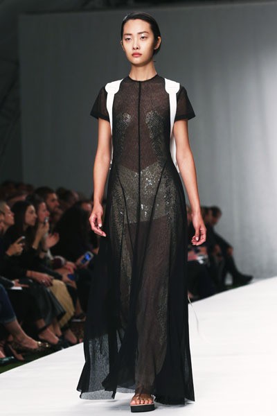 Marios Schwab. Spring/Summer 2014. London Fashion Week 2014. [Photo by Tim P. Whitby/Getty Images]