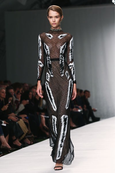 Marios Schwab. Spring/Summer 2014. London Fashion Week 2014. [Photo by Tim P. Whitby/Getty Images]