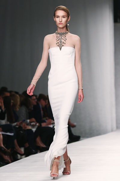 Marios Schwab. Spring/Summer 2014. London Fashion Week 2014. [Photo by Tim P. Whitby/Getty Images]