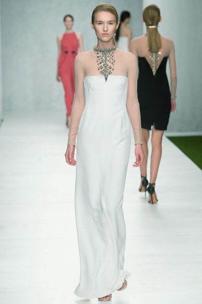 Marios Schwab. Spring/Summer 2014. London Fashion Week 2014. [Photo by Tim P. Whitby/Getty Images]