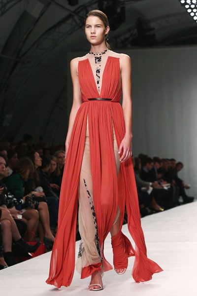 Marios Schwab. Spring/Summer 2014. London Fashion Week 2014. [Photo by Tim P. Whitby/Getty Images]