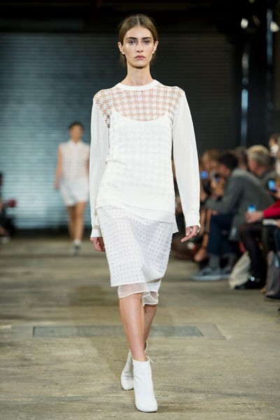 Richard Nicoll, Spring/Summer 2014. London Fashion Week SS 2014. [Photo by Ian Gavan/Getty Images]