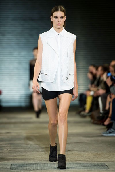 Richard Nicoll, Spring/Summer 2014. London Fashion Week SS 2014. [Photo by Ian Gavan/Getty Images]