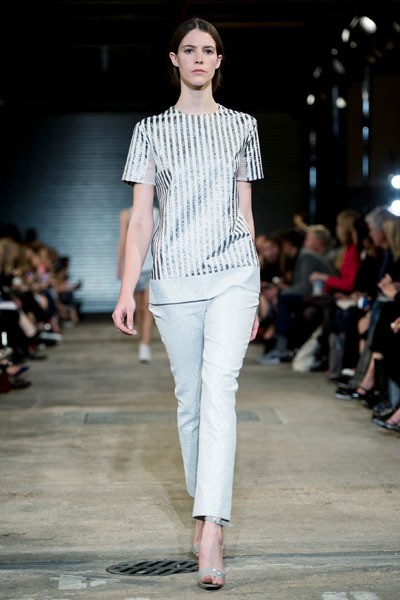 Richard Nicoll, Spring/Summer 2014. London Fashion Week SS 2014. [Photo by Ian Gavan/Getty Images]