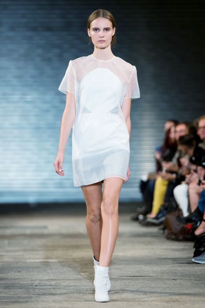 Richard Nicoll, Spring/Summer 2014. London Fashion Week SS 2014. [Photo by Ian Gavan/Getty Images]