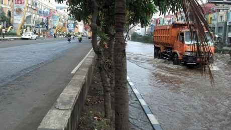 Variasi Genangan di Ruas Jalan Gunung Sahari Hingga Kelapa Gading