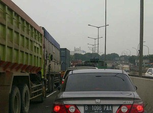 Tol Kebun Jeruk Arah Cengkareng via Pluit Parkir