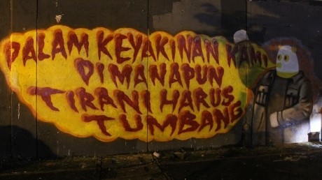 Komunitas Tas-Tas, Buat Mural Wiji Thukul Jadi Pop Art