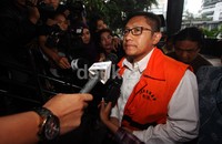 Anehnya, meskipun beberapa kali meminta agar KPK memanggil Ibas, Anas selalu bungkam saat ditanya bukti-bukti yang dia punya tentang keterlibatan Ibas. Lamhot Aritonang/detikFoto.