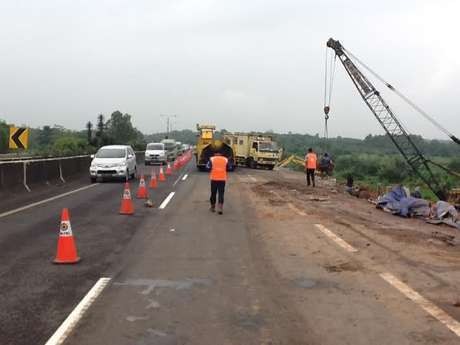 Km 72 Tol Cipularang Sudah Bisa Dilintasi Semua Jenis Kendaraan
