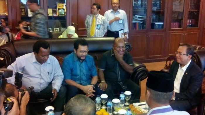 Gubernur Papua Bahas Otsus dengan Pimpinan DPR RI