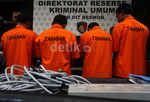 Empat Pencuri Kabel Tower Dibekuk