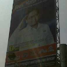 Atribut Caleg di Malang Ditertibkan