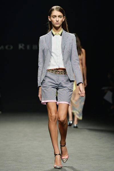 Massimo Rebecchi. Spring/Summer 2014. Milan Fashion Week 2014. [Photo by Tullio M. Puglia/Getty Images]