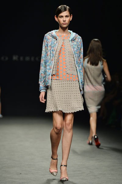 Massimo Rebecchi. Spring/Summer 2014. Milan Fashion Week 2014. [Photo by Tullio M. Puglia/Getty Images]