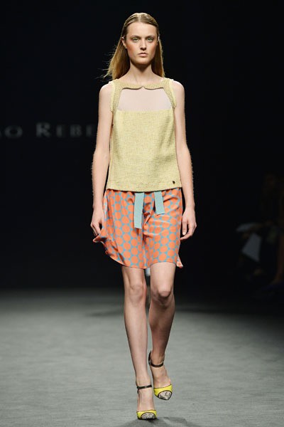 Massimo Rebecchi. Spring/Summer 2014. Milan Fashion Week 2014. [Photo by Tullio M. Puglia/Getty Images]