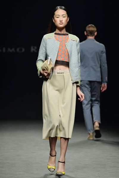 Massimo Rebecchi. Spring/Summer 2014. Milan Fashion Week 2014. [Photo by Tullio M. Puglia/Getty Images]