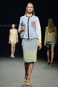 Massimo Rebecchi. Spring/Summer 2014. Milan Fashion Week 2014. [Photo by Tullio M. Puglia/Getty Images]