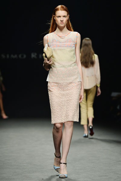 Massimo Rebecchi. Spring/Summer 2014. Milan Fashion Week 2014. [Photo by Tullio M. Puglia/Getty Images]