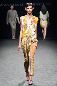 Massimo Rebecchi. Spring/Summer 2014. Milan Fashion Week 2014. [Photo by Tullio M. Puglia/Getty Images]