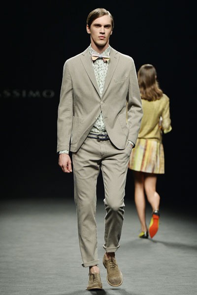 Massimo Rebecchi. Spring/Summer 2014. Milan Fashion Week 2014. [Photo by Tullio M. Puglia/Getty Images]