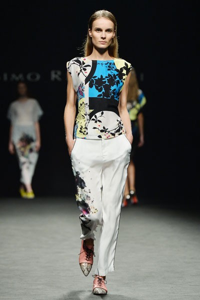 Massimo Rebecchi. Spring/Summer 2014. Milan Fashion Week 2014. [Photo by Tullio M. Puglia/Getty Images]