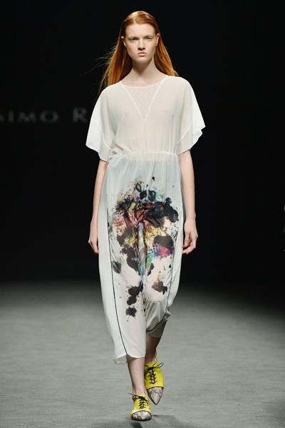 Massimo Rebecchi. Spring/Summer 2014. Milan Fashion Week 2014. [Photo by Tullio M. Puglia/Getty Images]