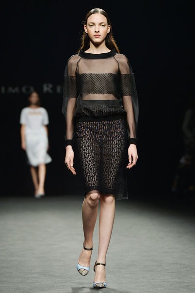 Massimo Rebecchi. Spring/Summer 2014. Milan Fashion Week 2014. [Photo by Tullio M. Puglia/Getty Images]