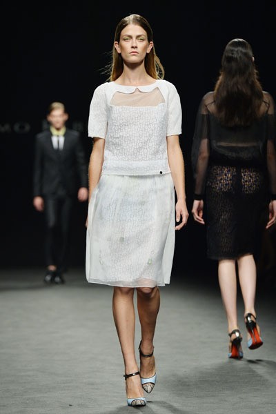 Massimo Rebecchi. Spring/Summer 2014. Milan Fashion Week 2014. [Photo by Tullio M. Puglia/Getty Images]