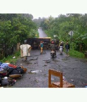 Truk Angkut Pramuka Terguling di Pandeglang, Diduga Banyak Korban Tewas