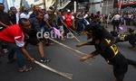 Latihan Pengamanan Pemilu di Bawaslu