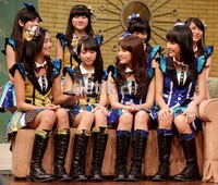 JKT48 saat meramaikan acara Show Imah di Trans TV pada Kamis (6/2/2014). Asep/detikHOT.