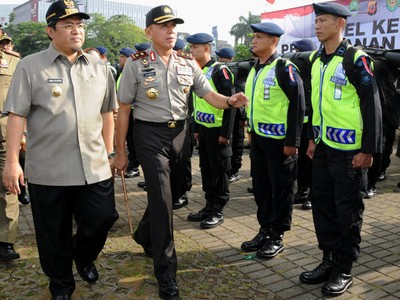 Apel Kesiapan Pengamanan Pemilu 2014