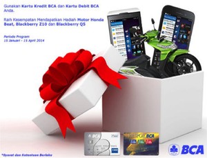 Geber EDC BCA : Gesek EDC BCA di Makassar Berhadiah Motor