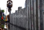 Pembuatan Turap Untuk Mencegah Banjir