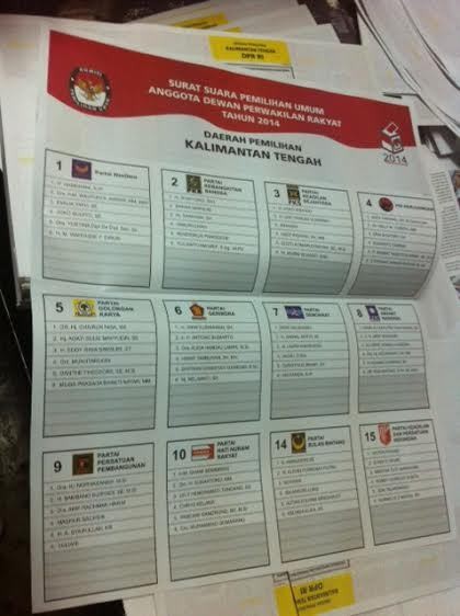 Kualitas Cetak Surat Suara Pemilu 2014 Dicek Setiap 3 Menit Sekali