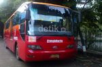 Bus TransJ Ditembak Orang Tak Dikenal